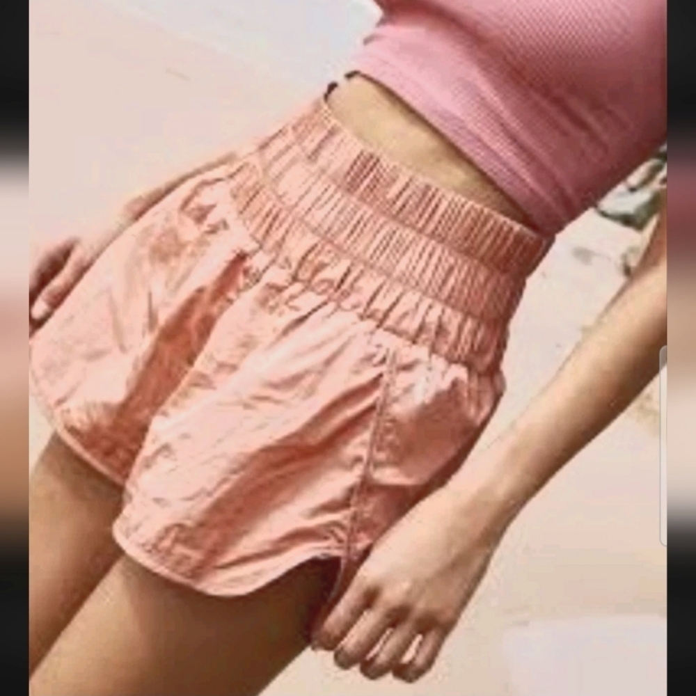 Free People Movement Womens Pink The Way Home Shorts M